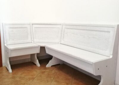 Panche in Vero Legno Decapato