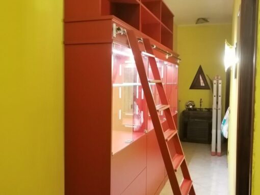 Libreria in Stile Moderno in Legno