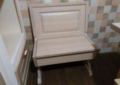 Panche Singole Classiche in Legno di Rovere