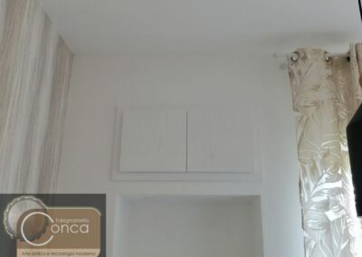 Telai su Misura in Frassino a Poro Aperto Bianco