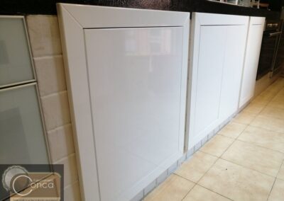 Telai per Cucine in Muratura Laccati Bianco Lucido